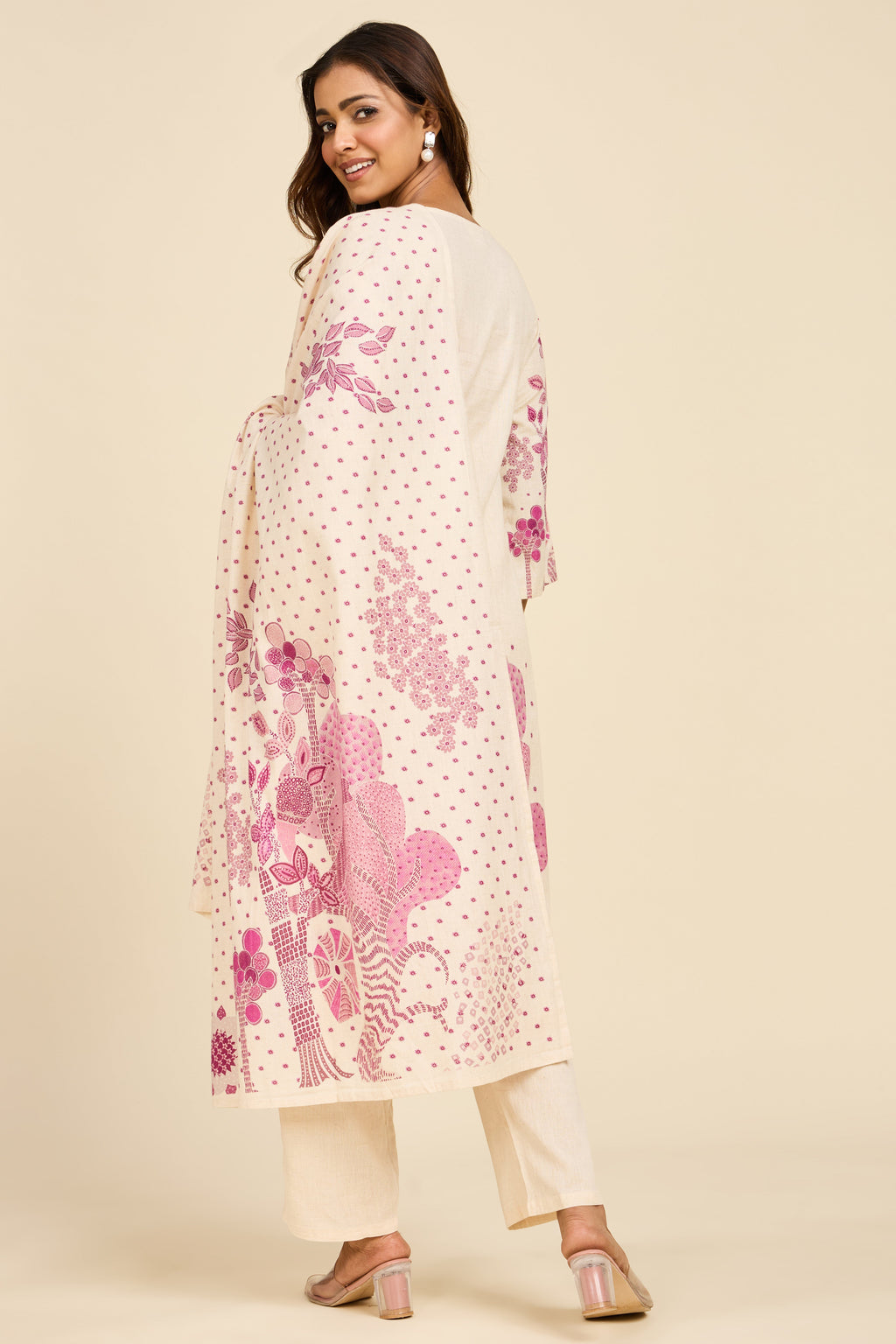 Ivory Statement Kurta Set