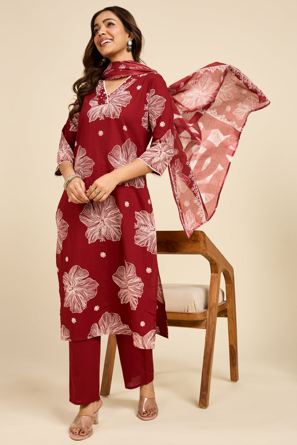 Mulberry Kurta Set