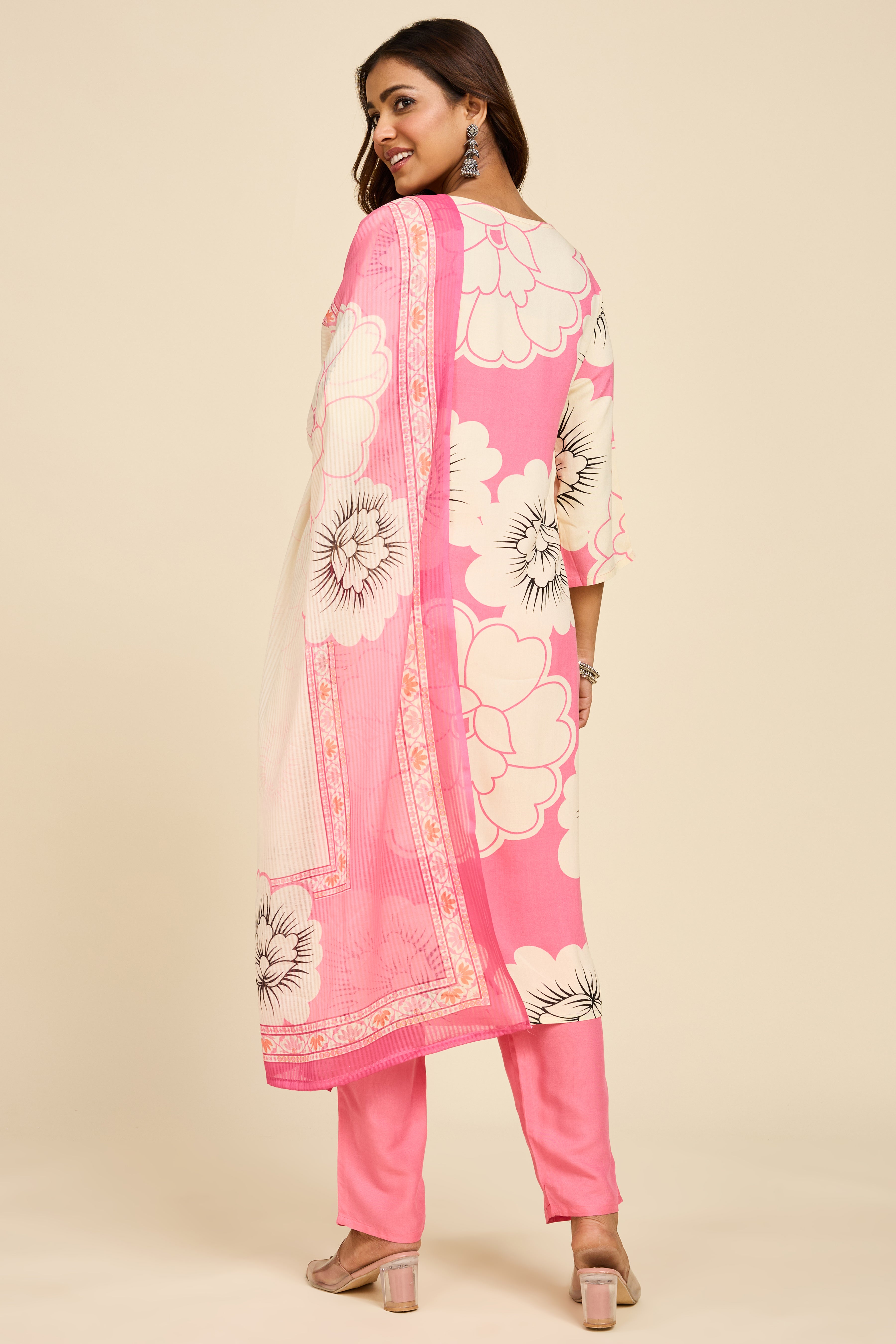 Alaya Select Blush Bloom Kurta Set