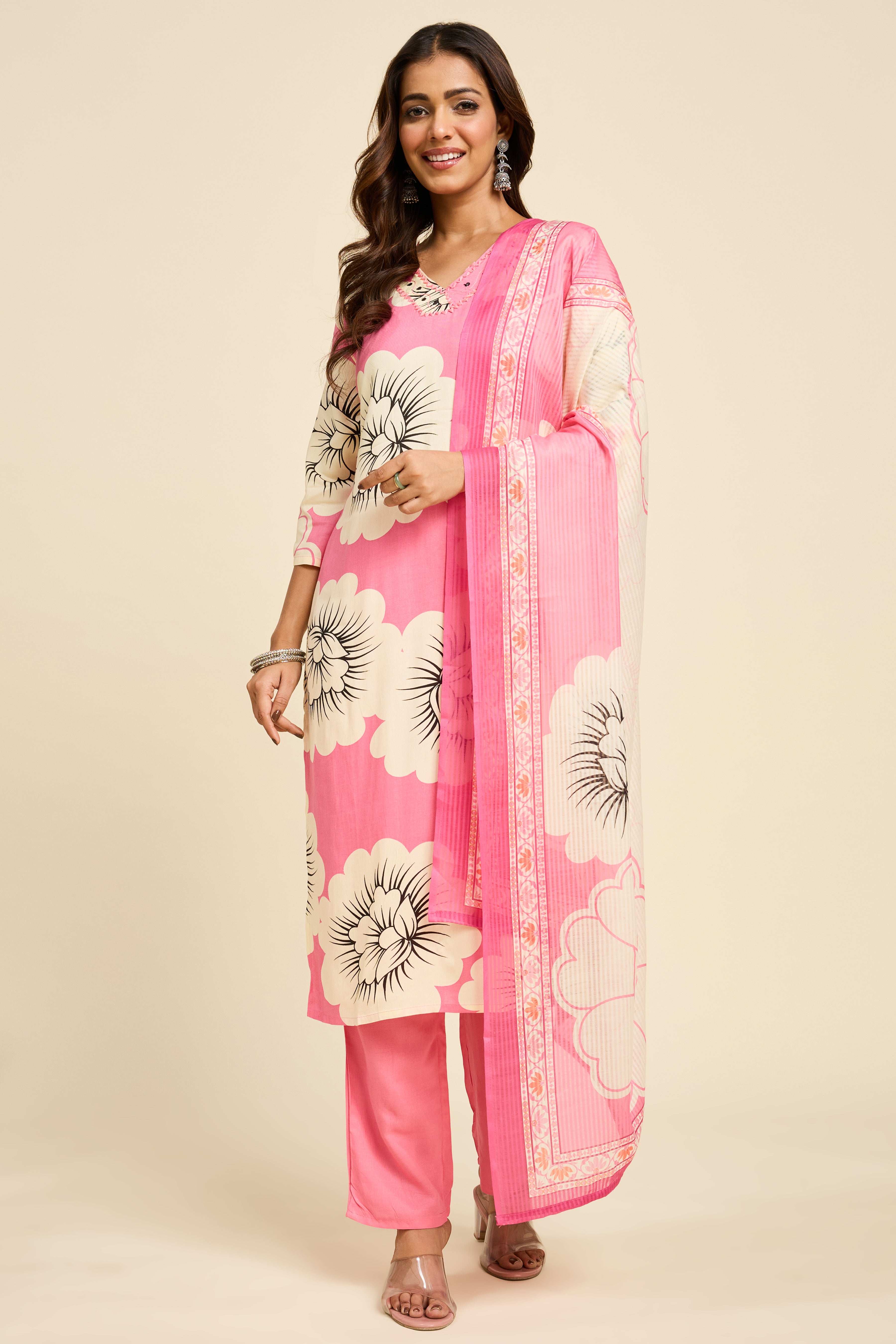 Alaya Select Blush Bloom Kurta Set