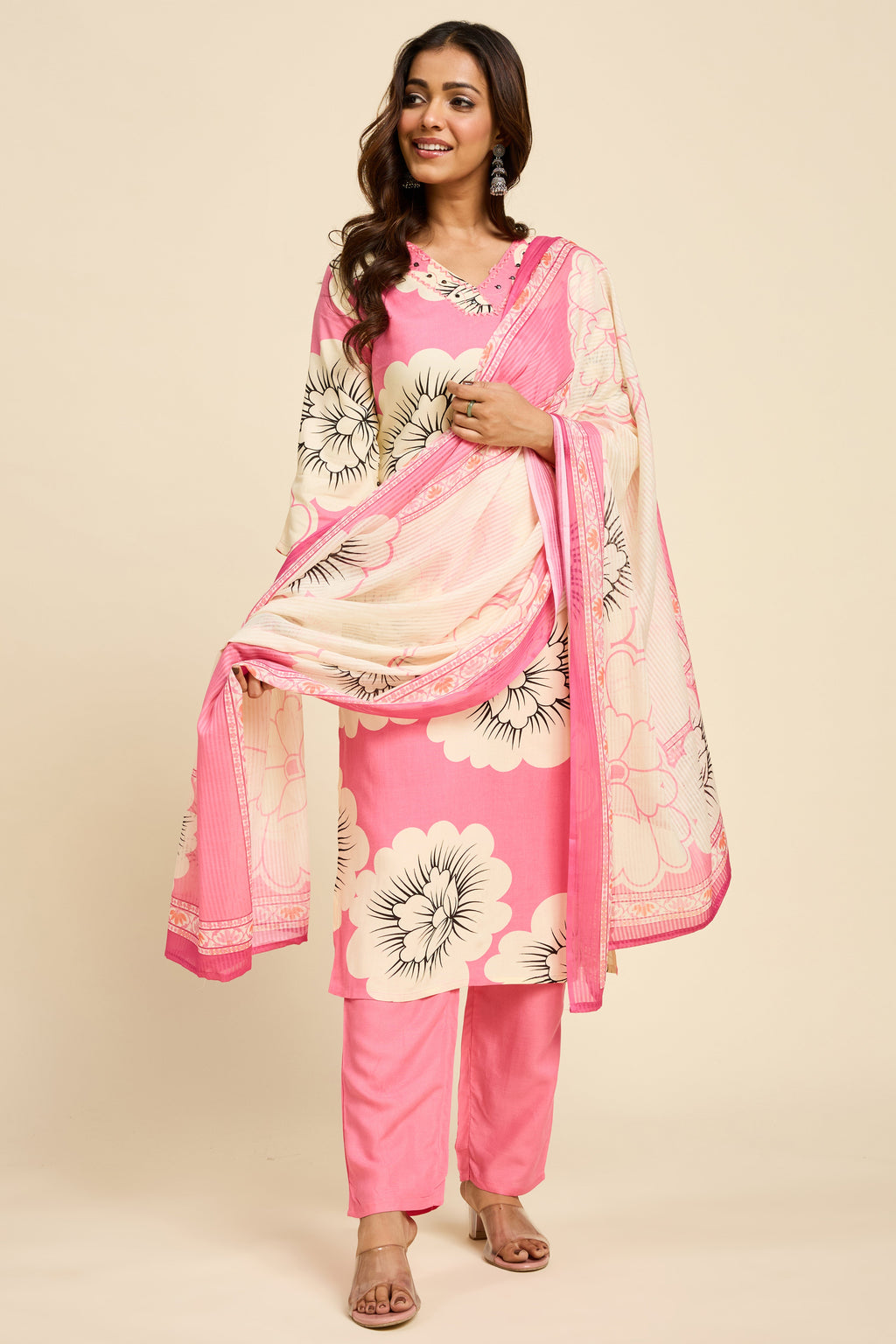 Blush Bloom Kurta Set