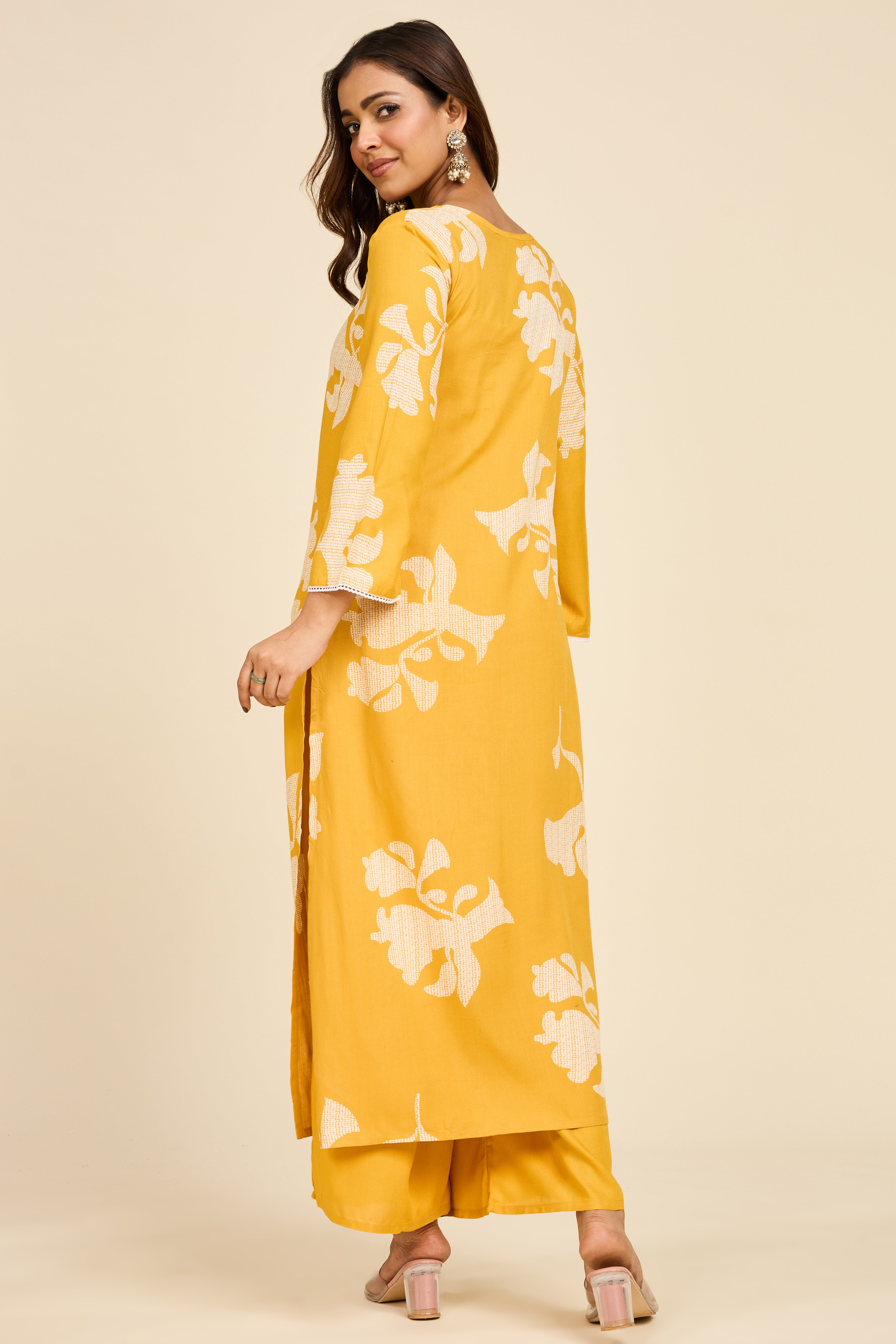Alaya Select Marigold Kurta Set
