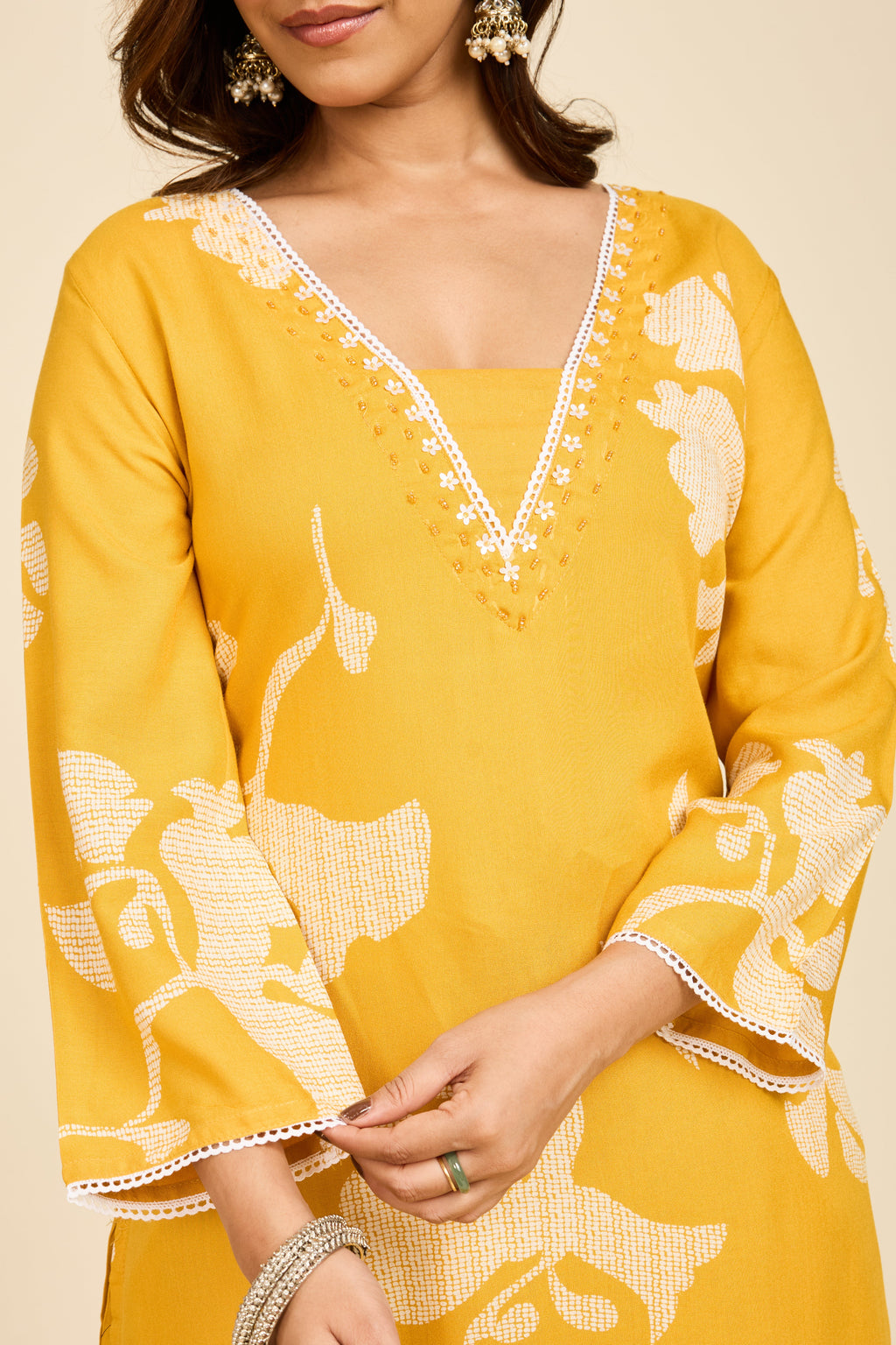 Marigold Kurta Set