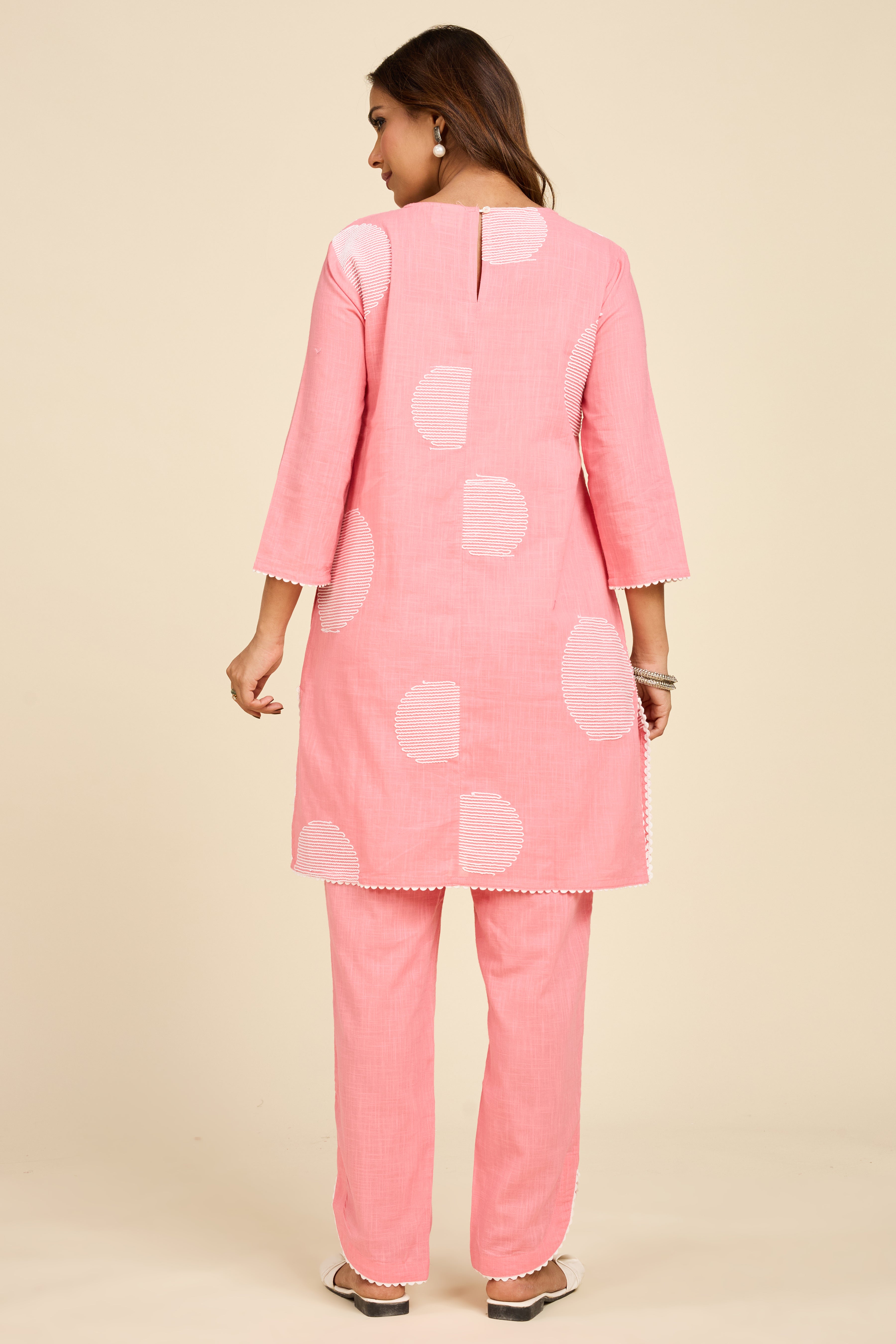 Pink Dot Detail Set