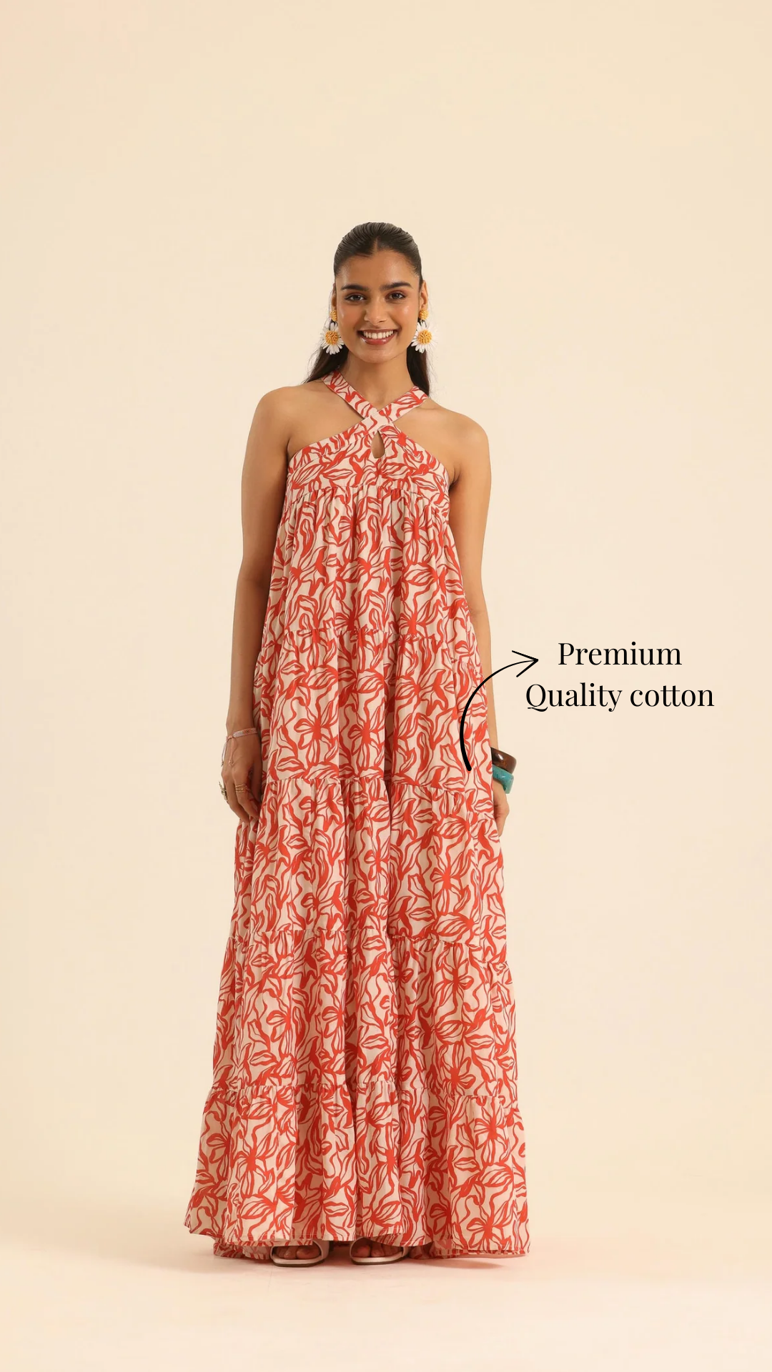 Rangrez Sexy Salsa Maxi Dress