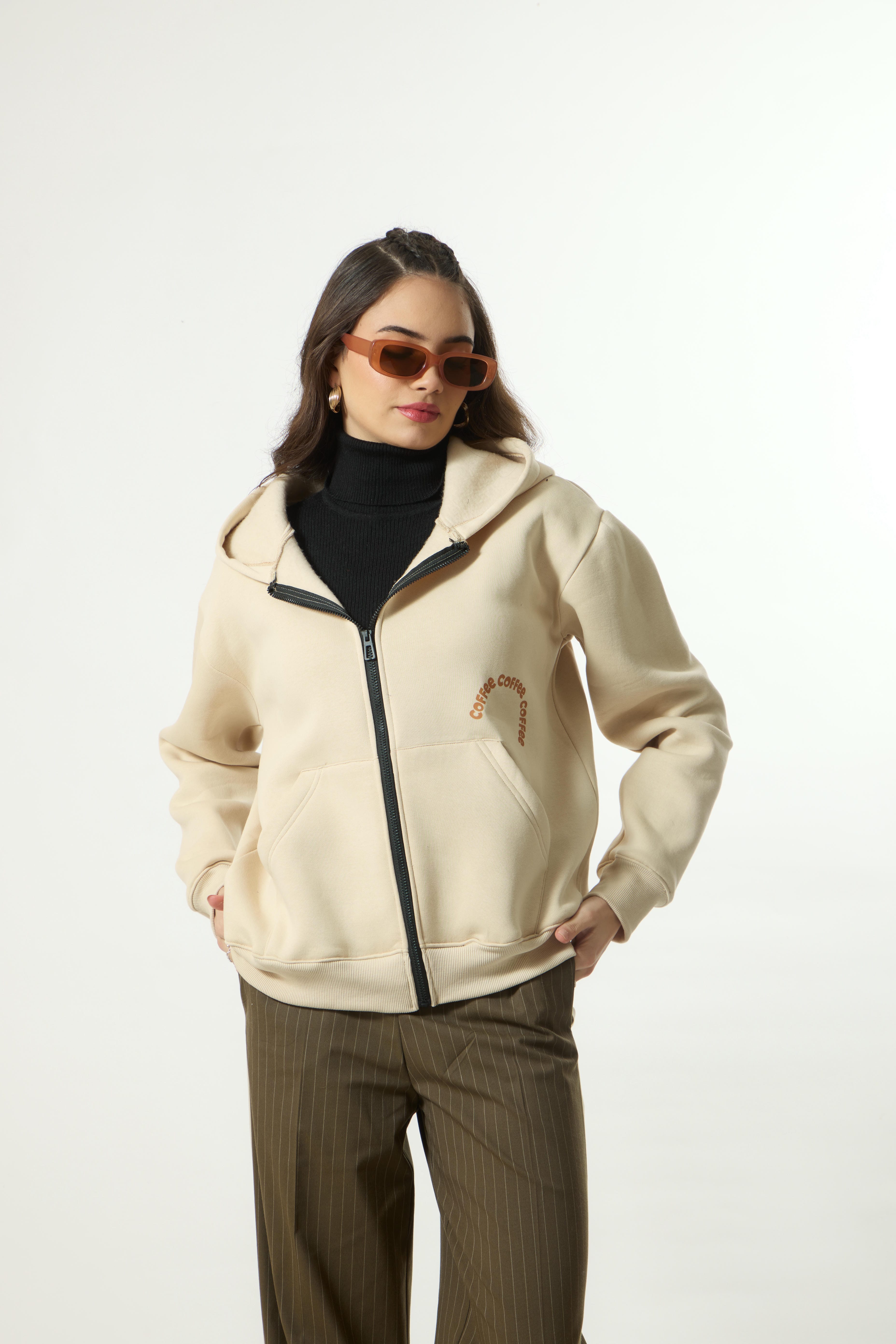 COFFEE Premium Oversized Hoodie