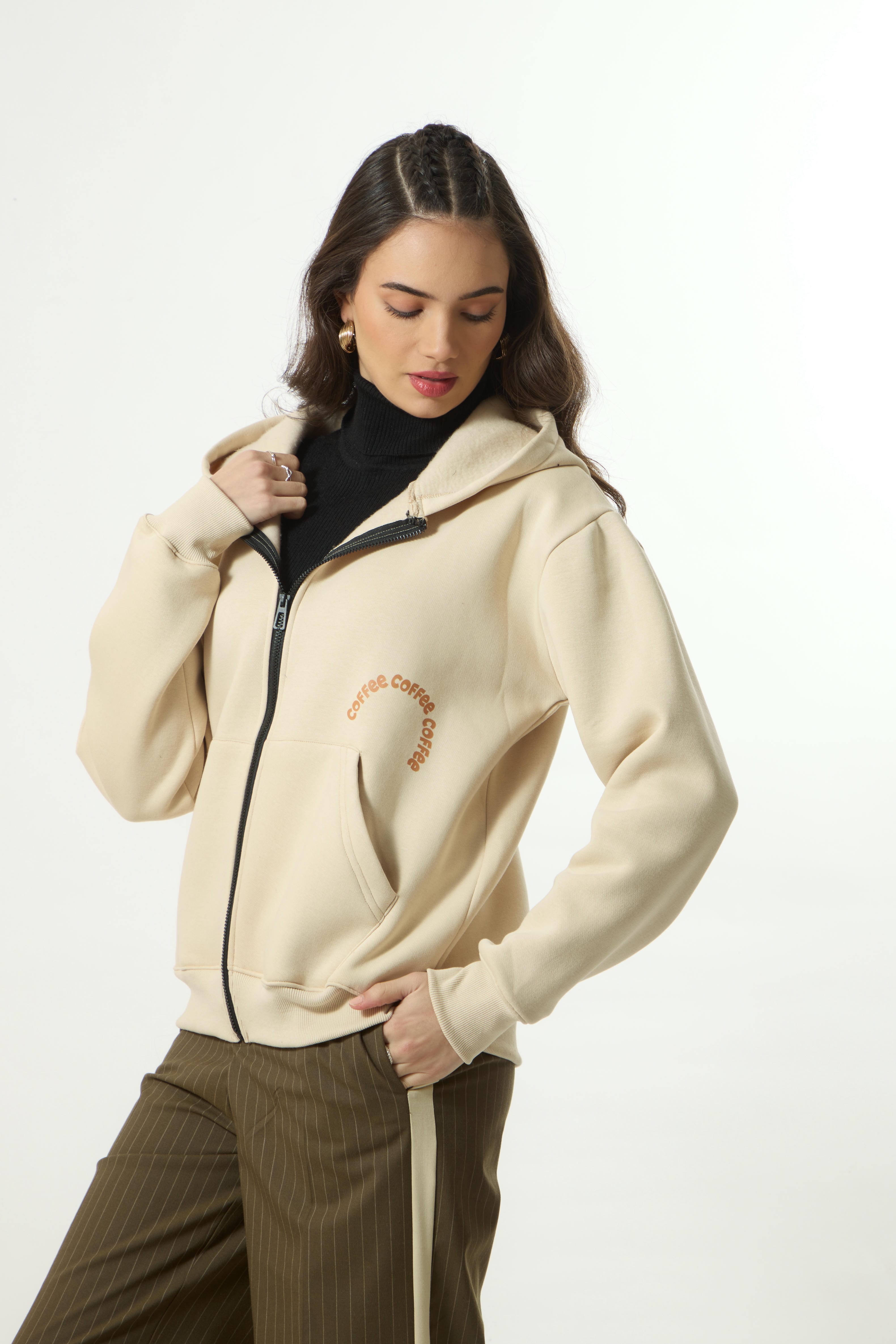 COFFEE Premium Oversized Hoodie