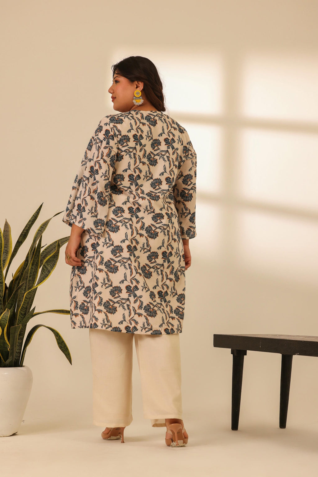 Rangrez Maple Dust A Line Kurta