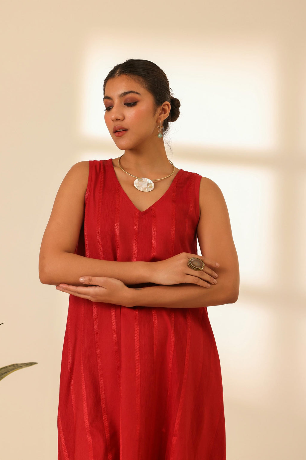 Rangrez Statement Red Kurta