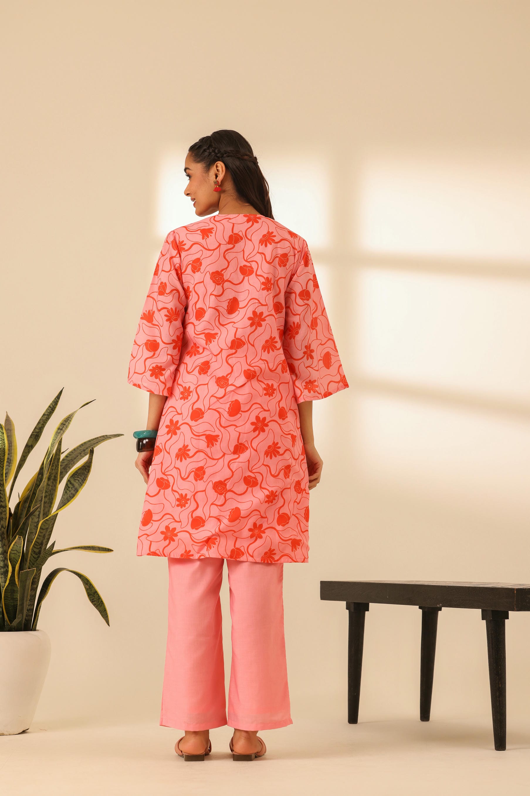 Rangrez Flamingo A Line Kurta