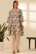 Rangrez Maple Dust A Line Kurta Set