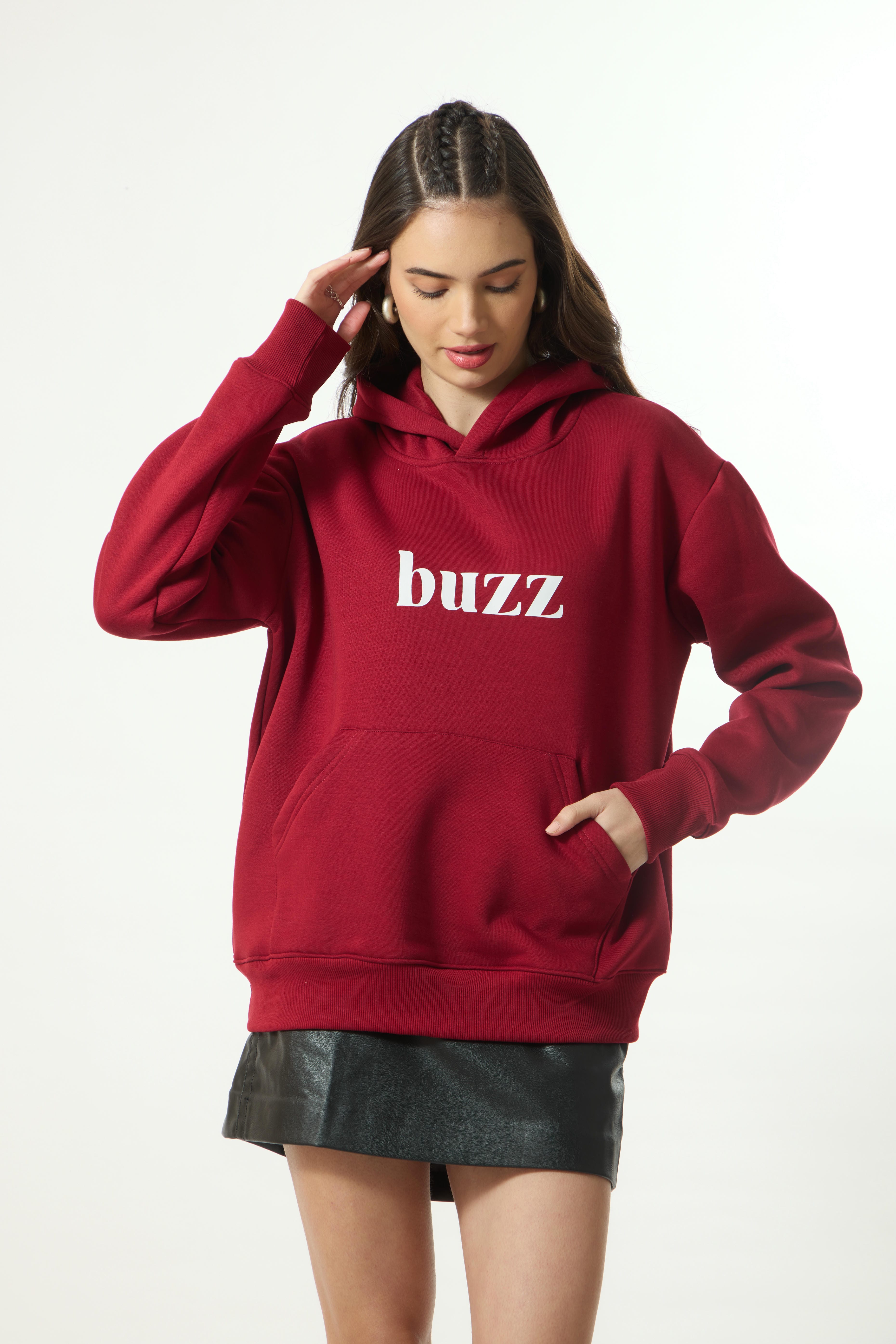 YOU TALK TOO MUCH Premium Oversized Hoodie