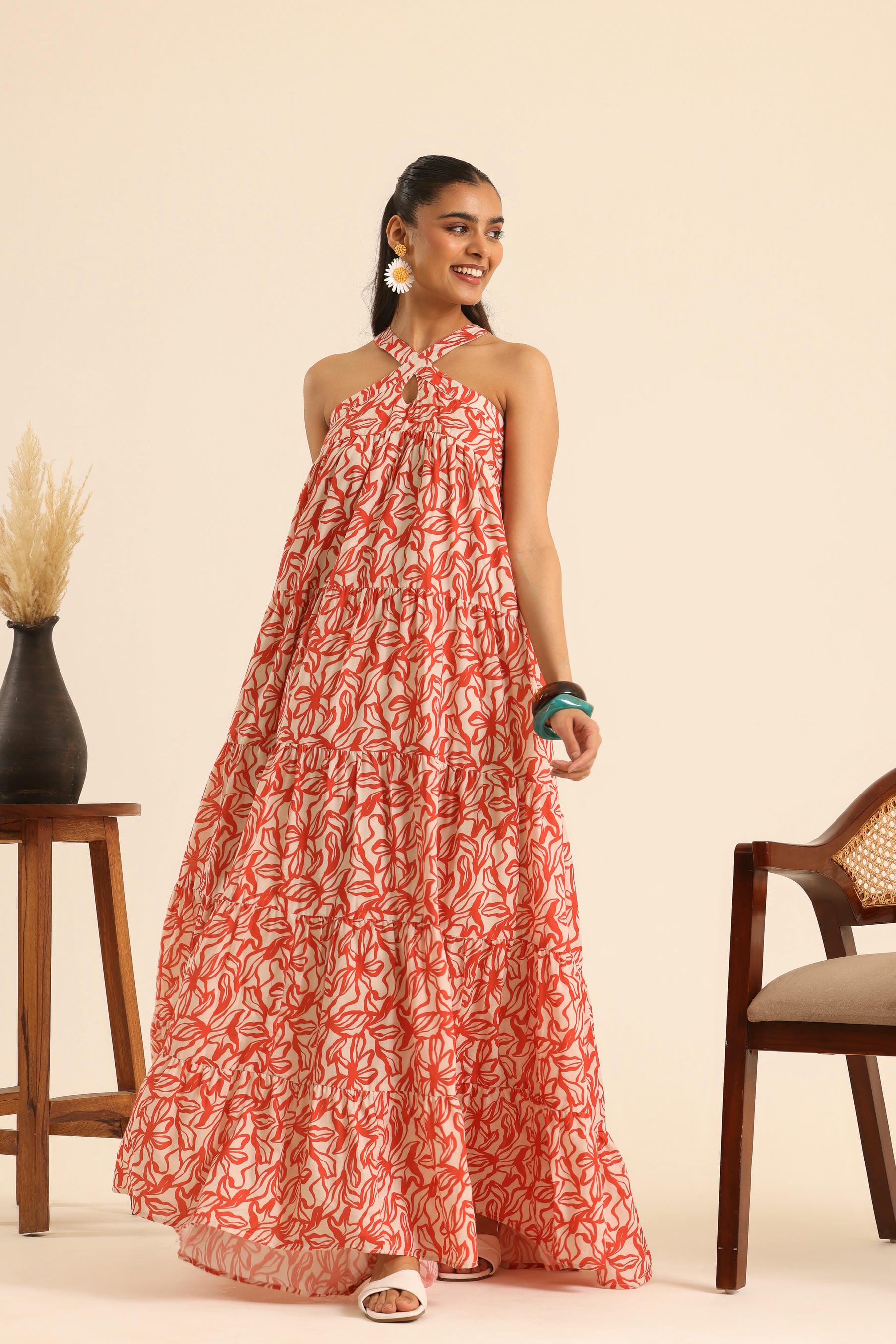 Rangrez Sexy Salsa Maxi Dress