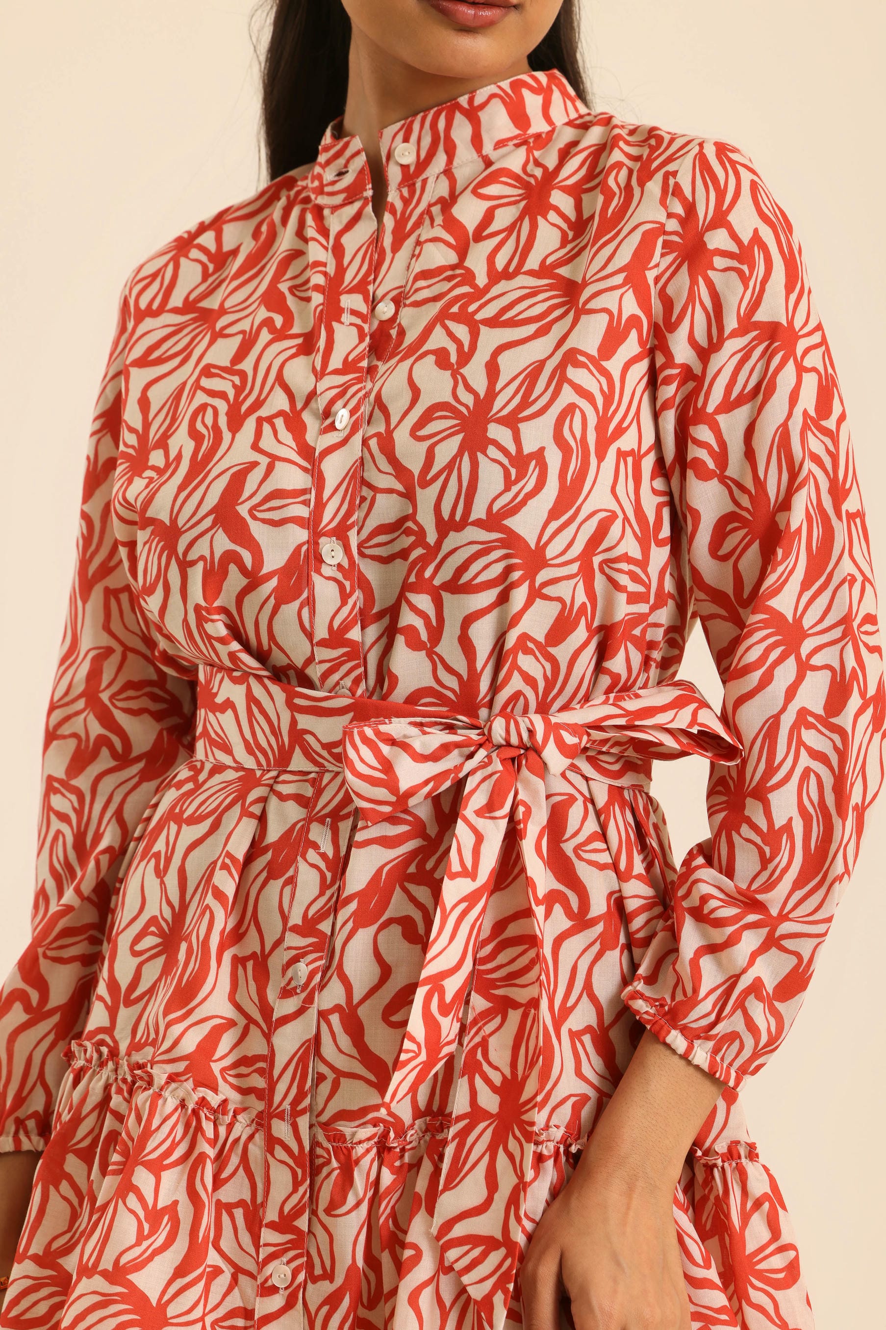 Rangrez Sexy Salsa Belted Dress