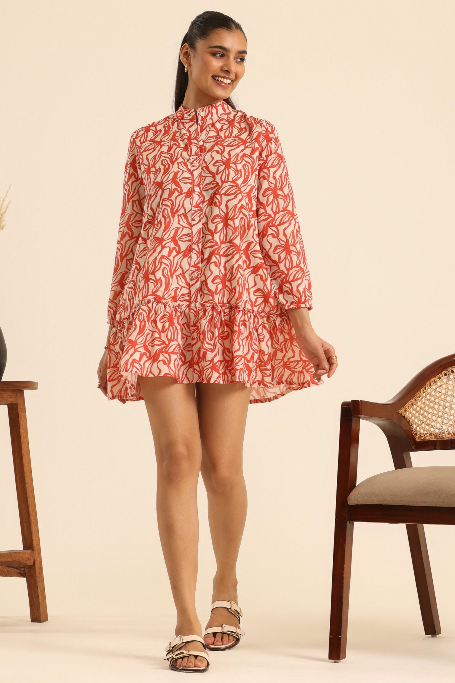 Rangrez Sexy Salsa Belted Dress