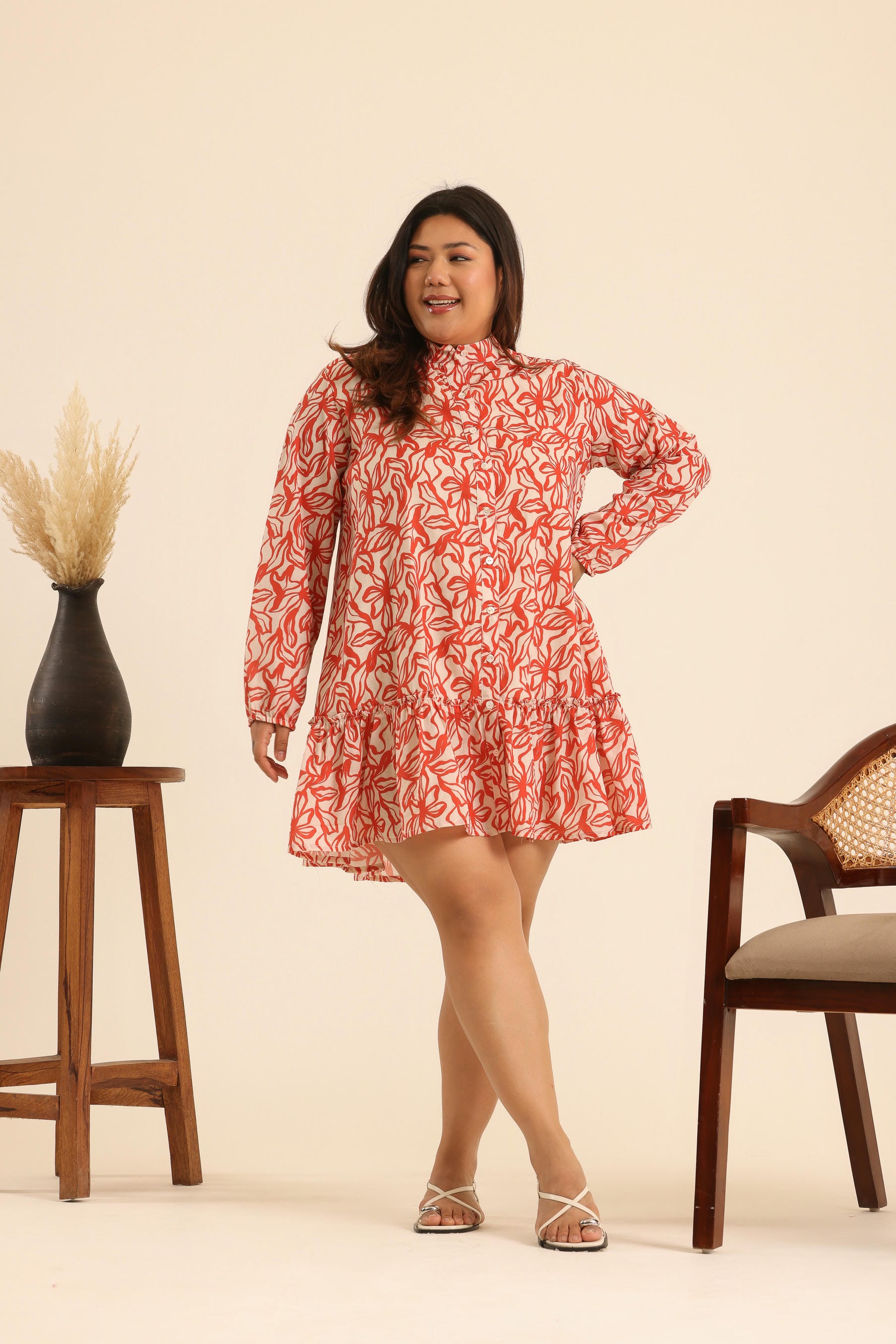 Rangrez Sexy Salsa Belted Dress