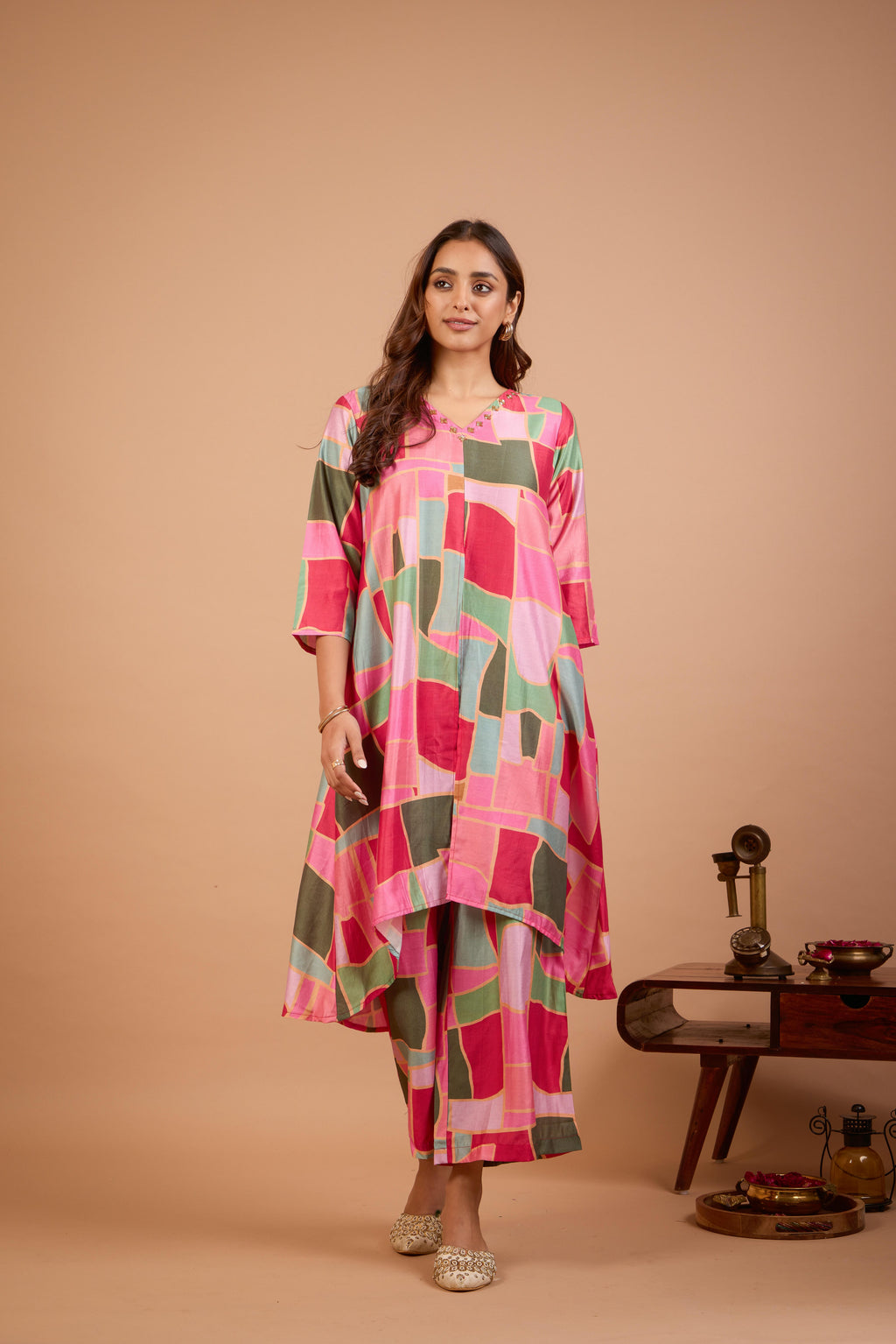 Jugni Multicolour Kurta Set