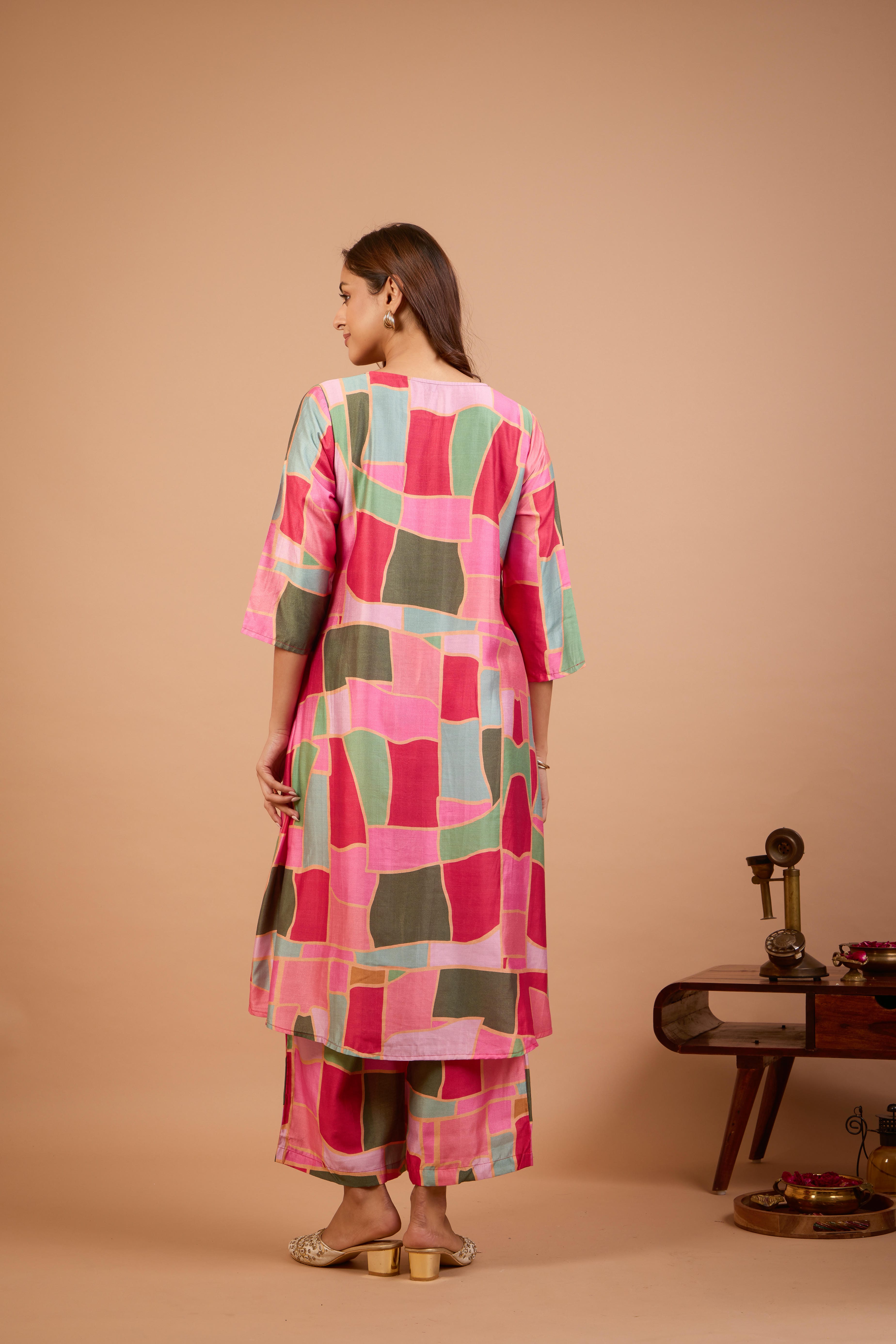Jugni Multicolour Kurta Set