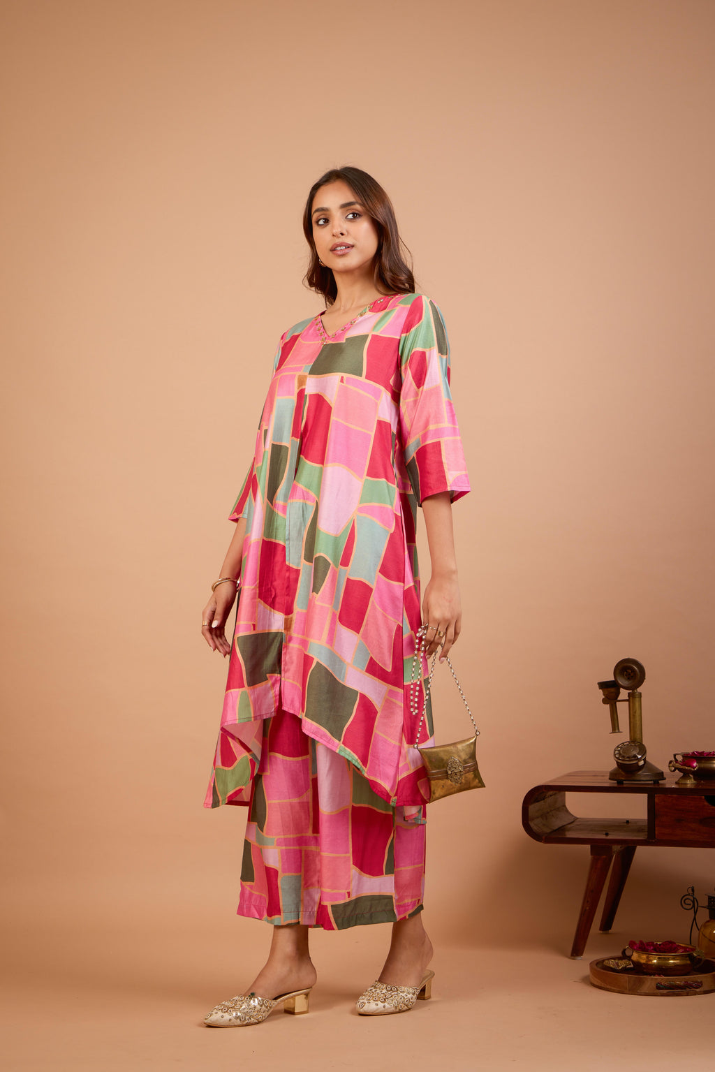 Jugni Multicolour Kurta Set