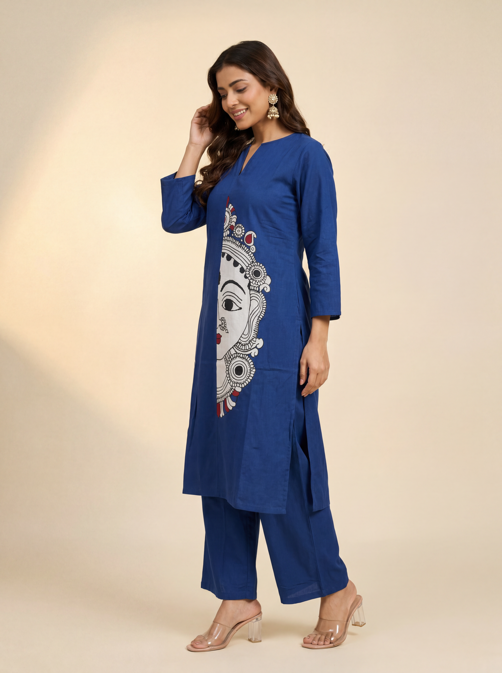 Blue Statement Print Set