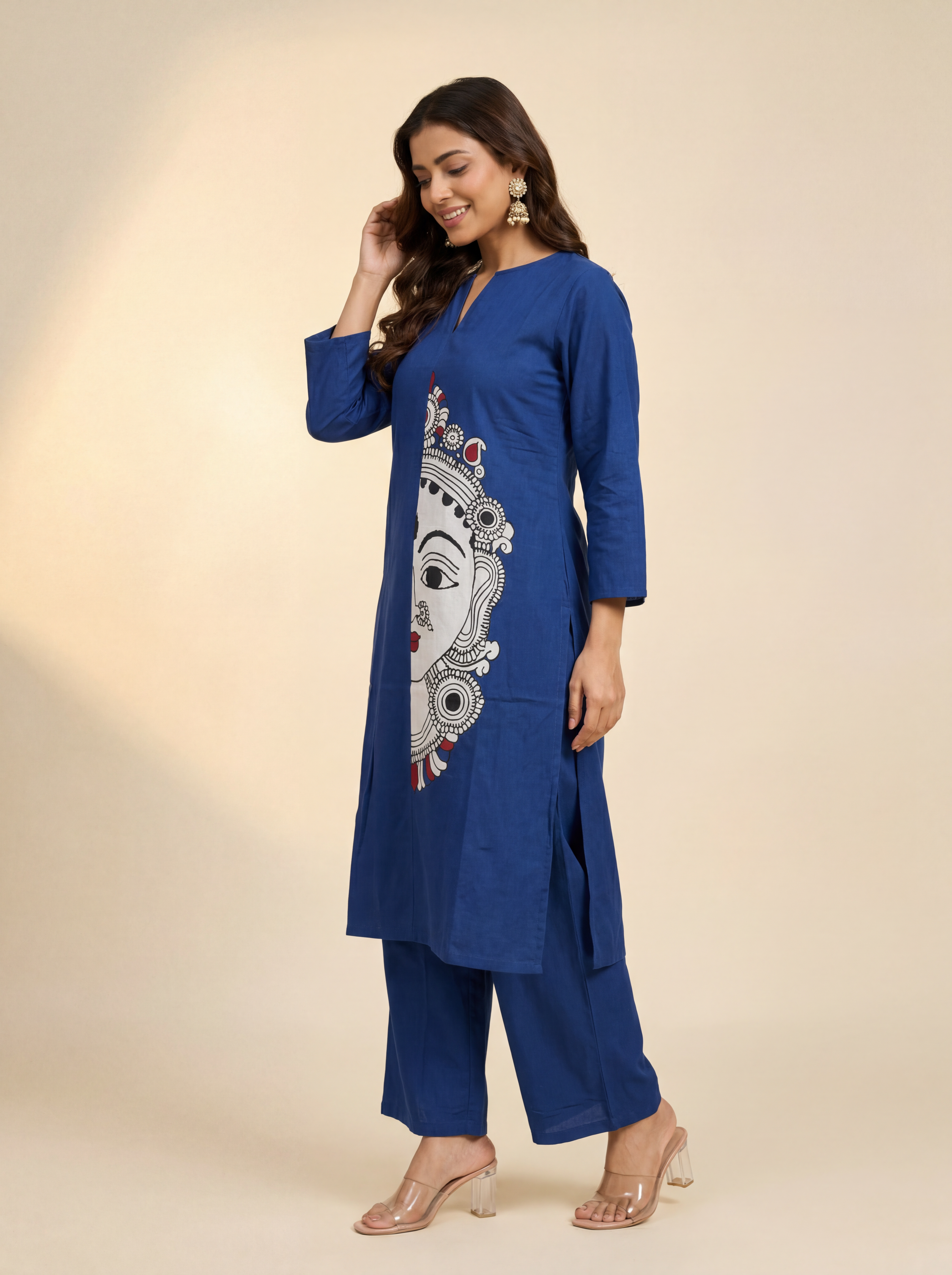 Blue Statement Print Set