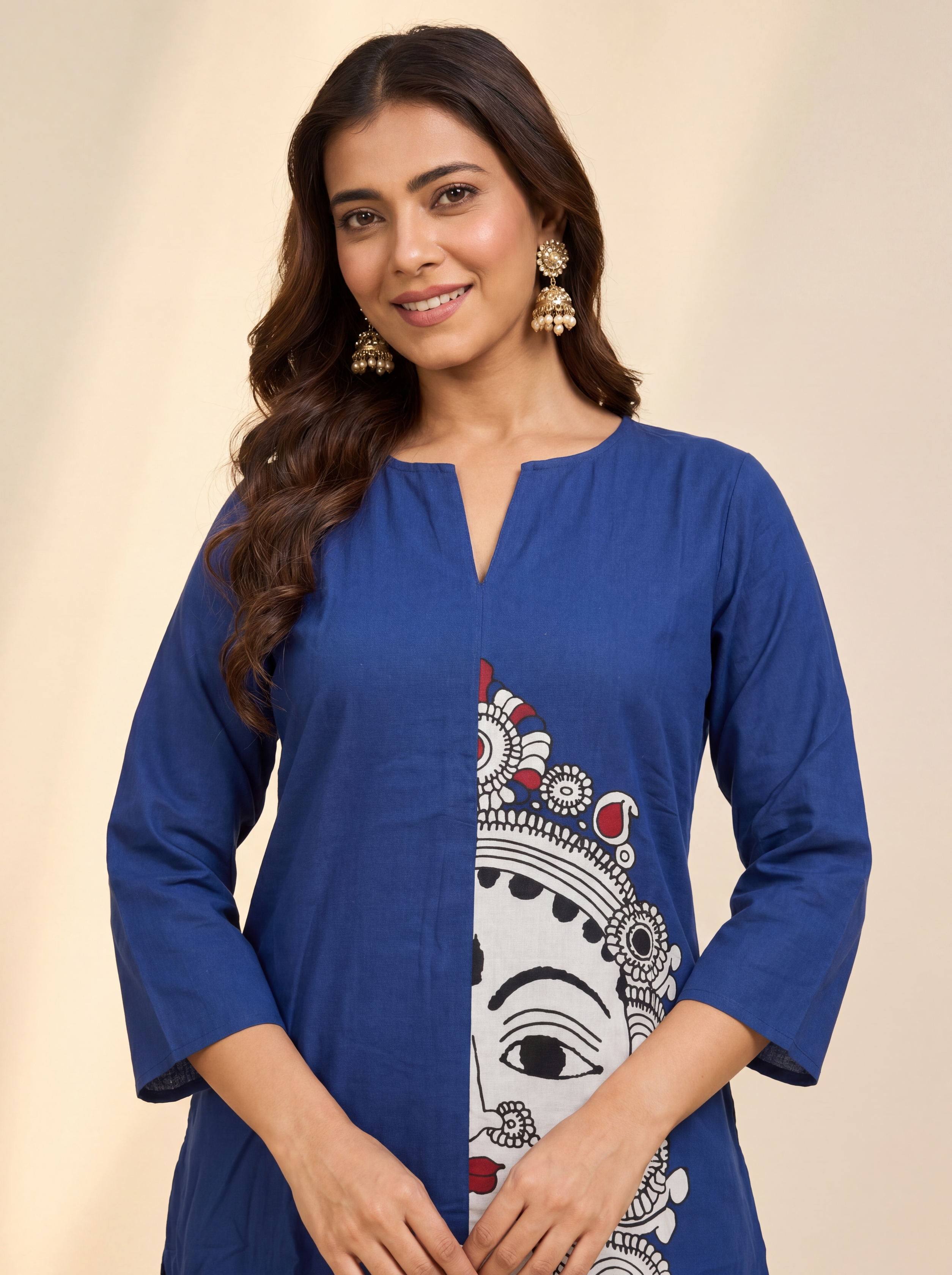 Blue Statement Print Set