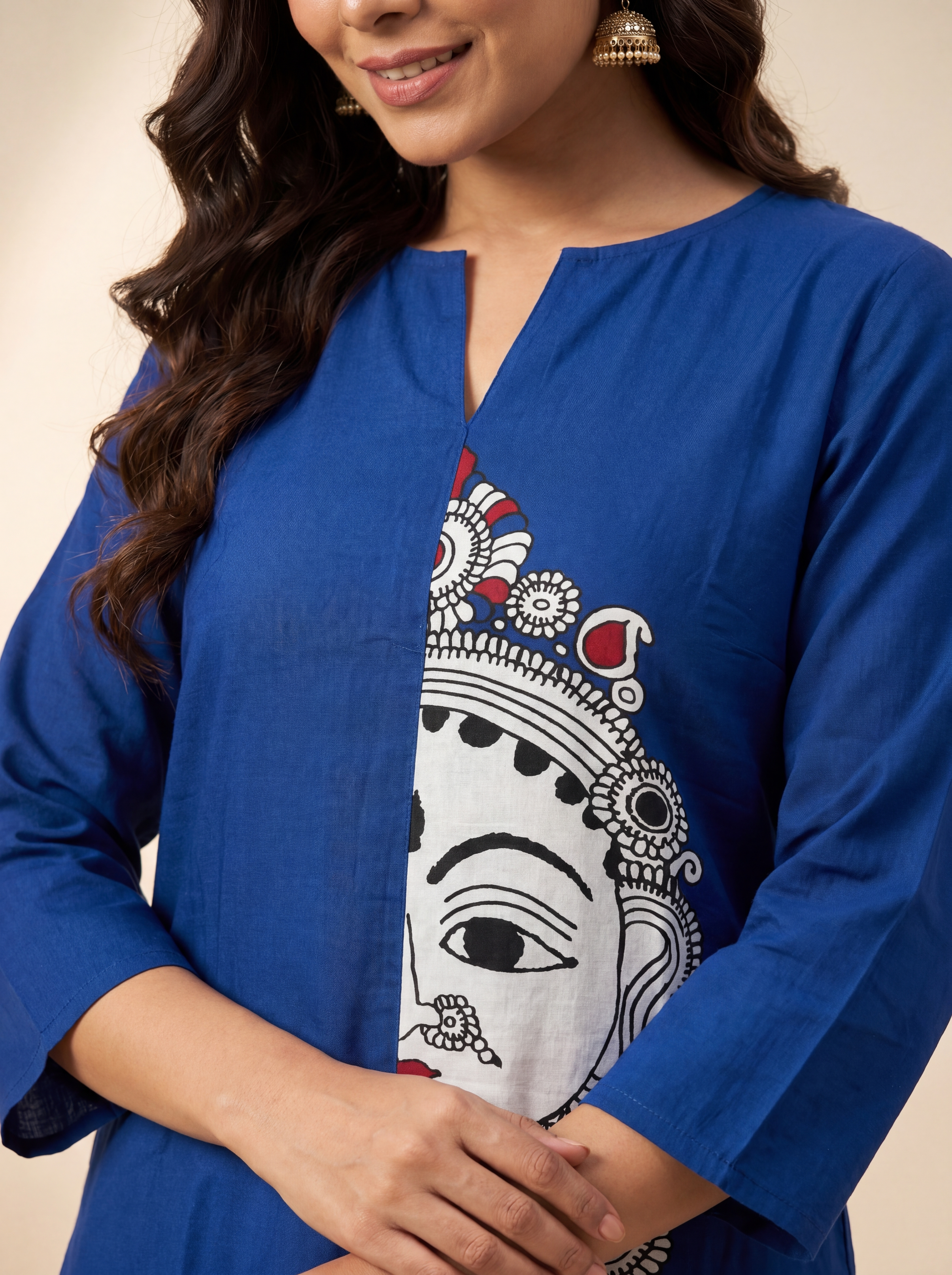 Blue Statement Print Set