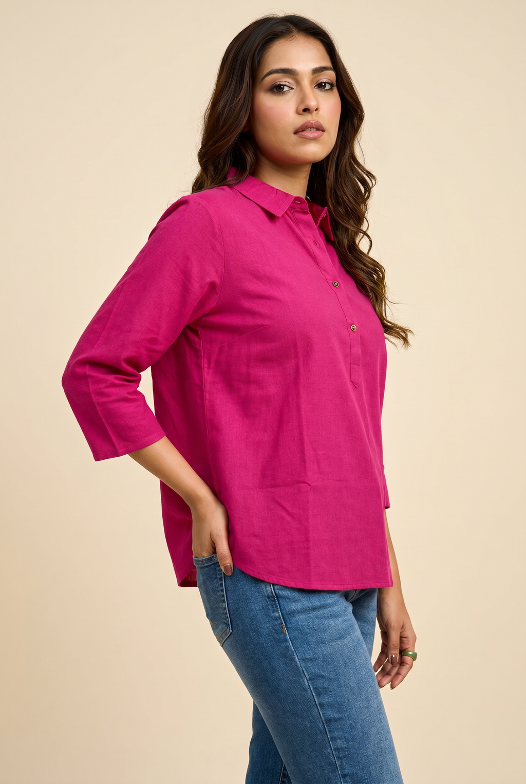 Berry Pink Everyday Shirt